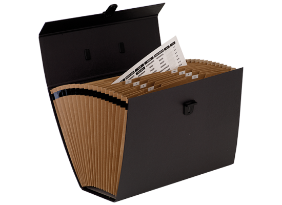 Fellowes Handifile Expanding Organiser - Black